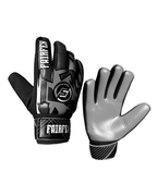 Football Goalkeeper Gloves (Size 6 - Gray)