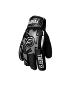Football Goalkeeper Gloves (Size 6 - Gray)